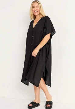 Cellbes of Sweden Strandkaftan med knappar Hot