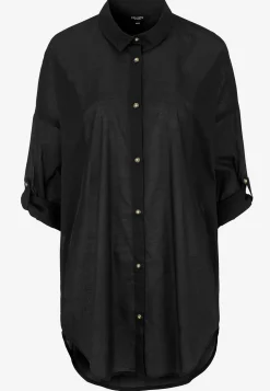 Cellbes of Sweden Strandskjorta med uppvikbara ärmar Svart Best