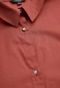 Cellbes of Sweden Strandskjorta med uppvikbara ärmar Rost Sale