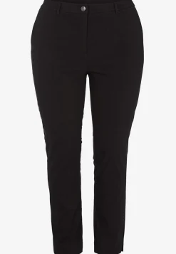 Wasabiconcept Stretchig byxa i bengalin Svart Discount