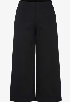 Wasabiconcept Stretchig, elegant byxa med vida ben Discount