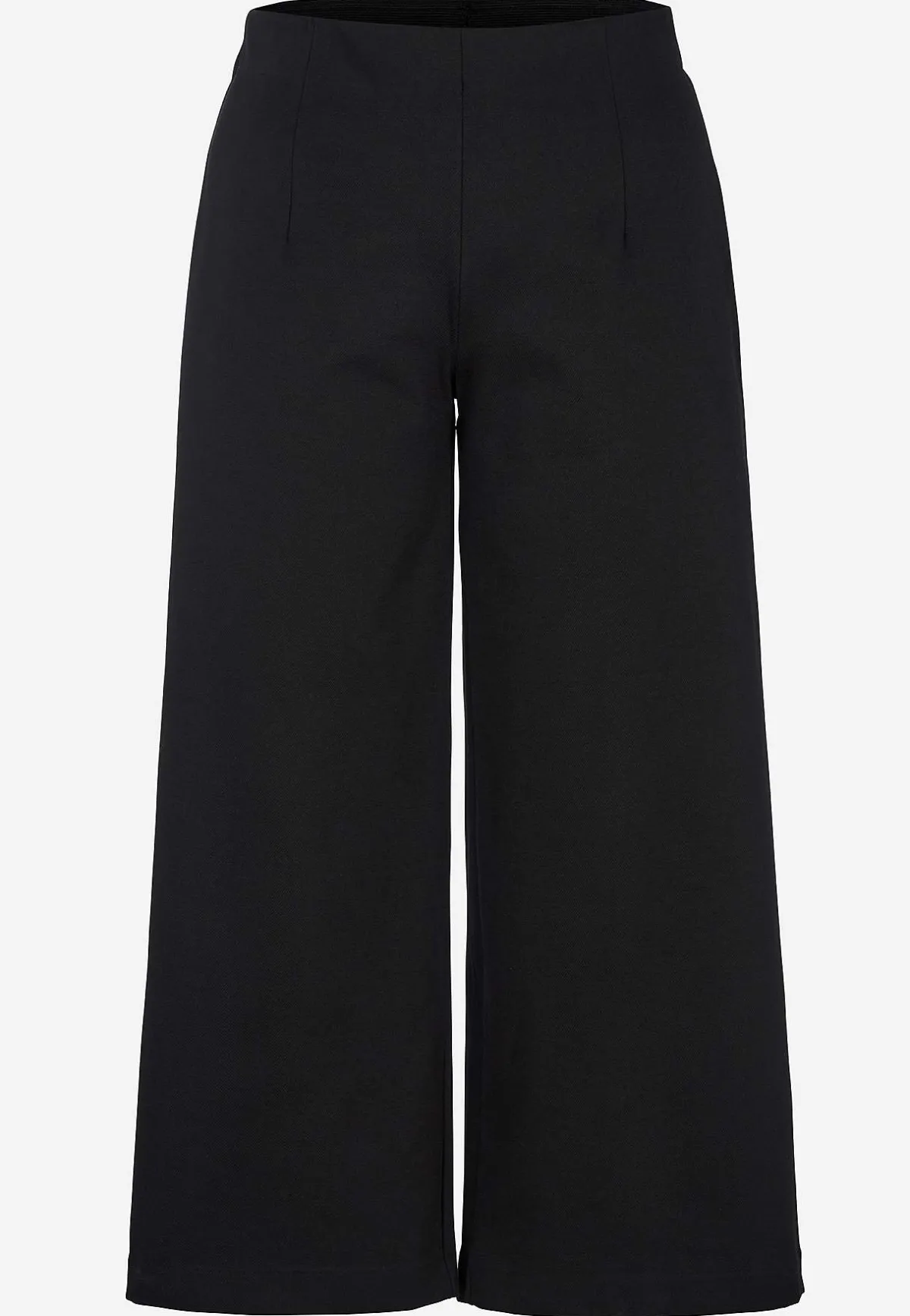 Wasabiconcept Stretchig, elegant byxa med vida ben Discount