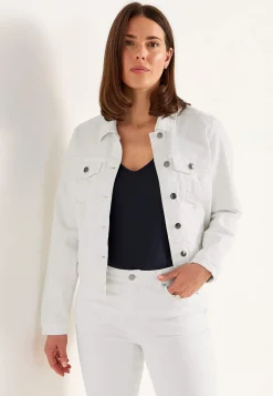 Cellbes of Sweden Stretchig jeansjacka Vit / Denim Discount