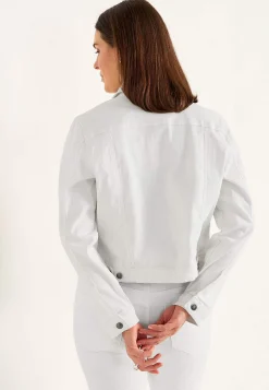 Cellbes of Sweden Stretchig jeansjacka Vit / Denim Discount