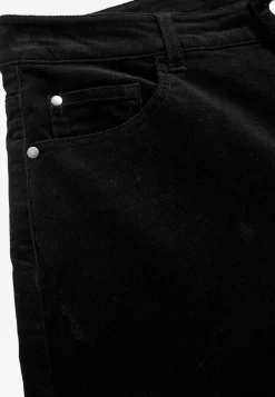 Cellbes of Sweden Stretchig manchesterbyxa med vida ben Svart Discount