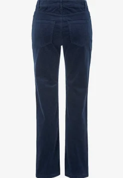 Cellbes of Sweden Stretchig manchesterbyxa med raka ben Marin Online