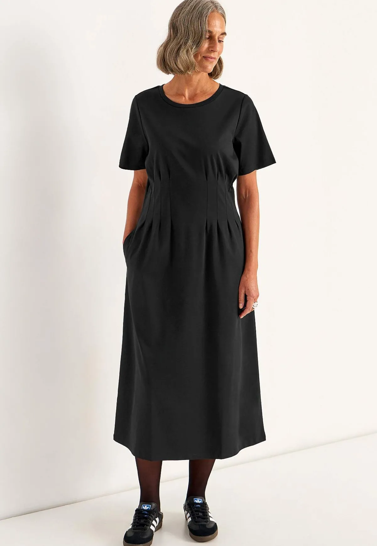 Cellbes of Sweden Stretchig Premium trikåklänning Svart Sale