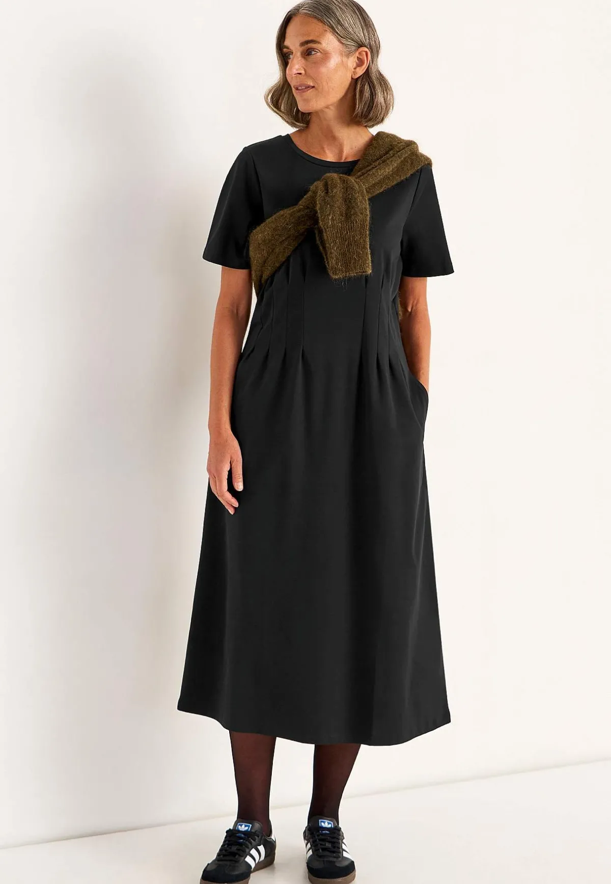 Cellbes of Sweden Stretchig Premium trikåklänning Svart Sale