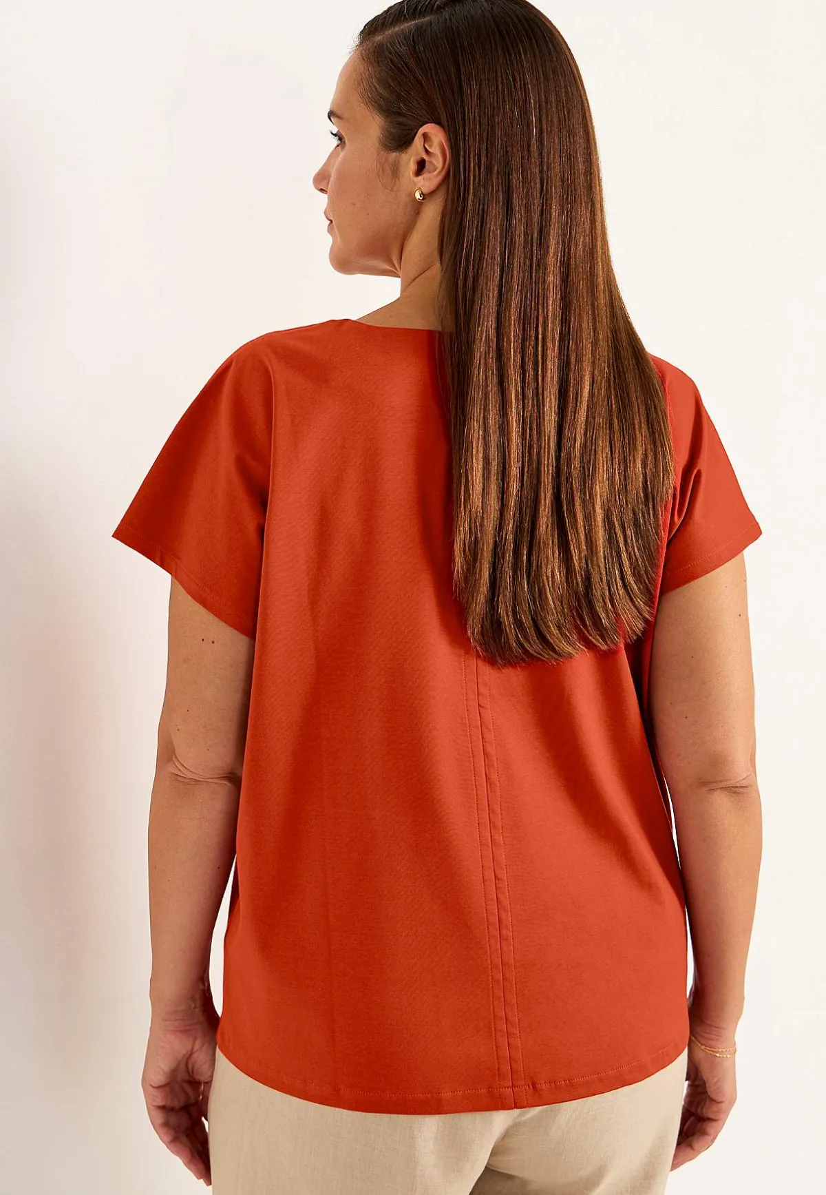 Cellbes of Sweden Stretchig Premium trikåtopp Rost