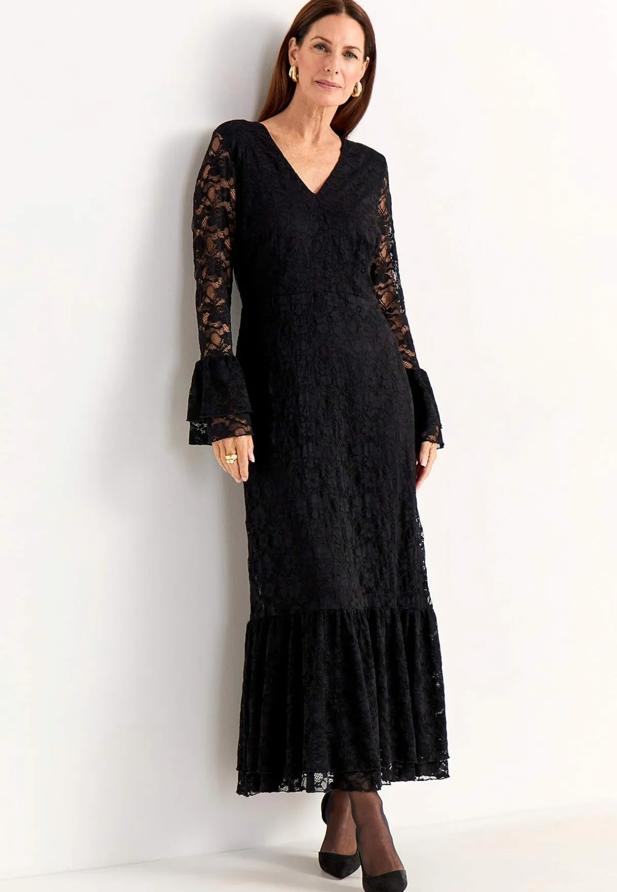 Johanna Toftby x Cellbes Stretchig spetsklänning Clearance