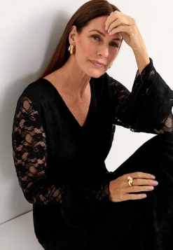 Johanna Toftby x Cellbes Stretchig spetsklänning Clearance