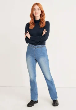 Cellbes of Sweden Stretchiga jeggings Ljusblå New