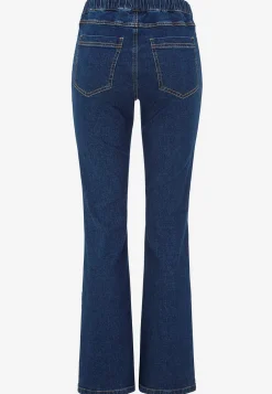 Cellbes of Sweden Stretchiga jeggings med bootcut Mörkblå Denim New