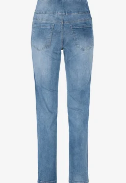 Cellbes of Sweden Stretchiga jeggings med hög resårmidja Elin Ljusblå denim New