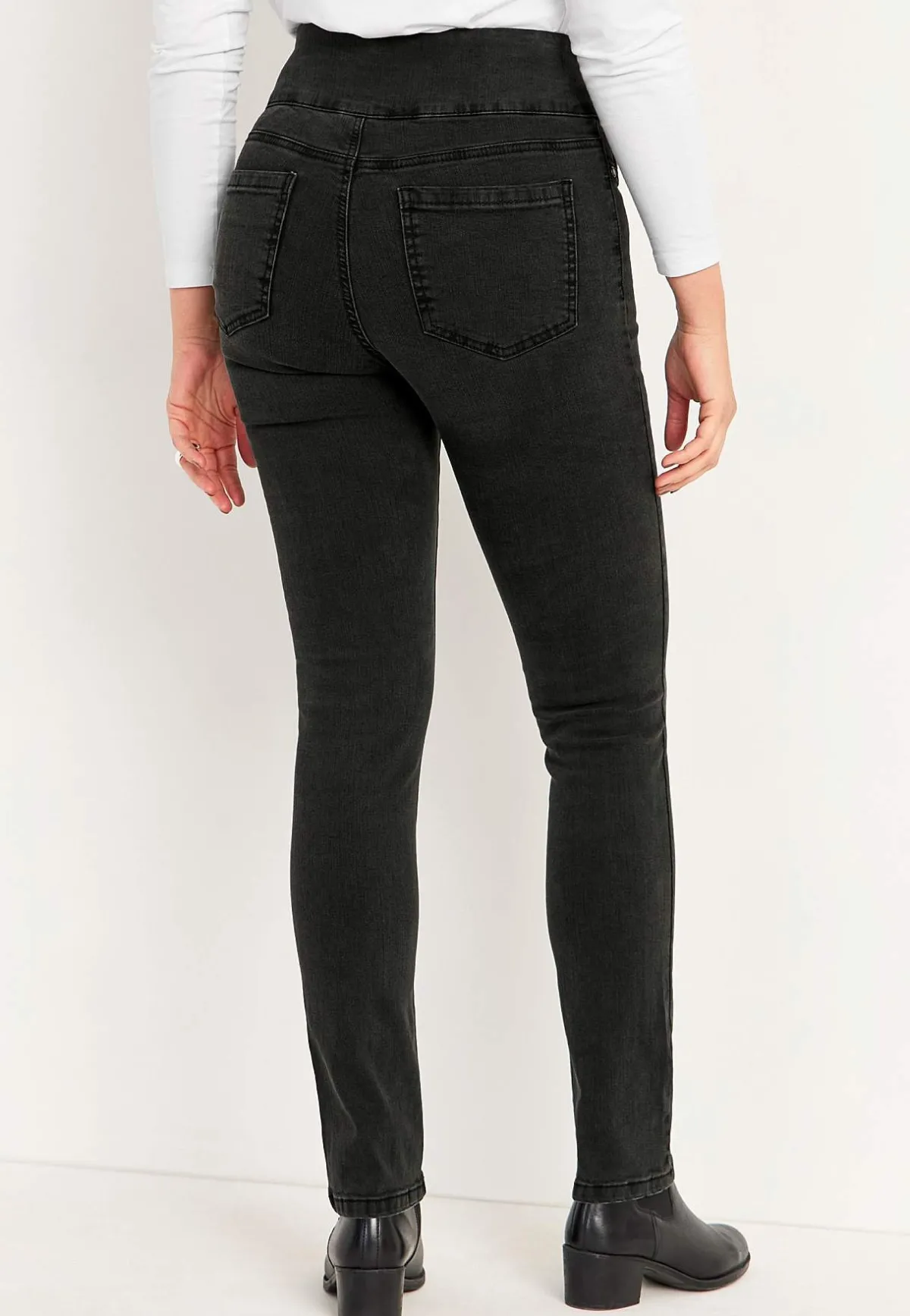 Cellbes of Sweden Stretchiga jeggings med hög resårmidja Elin Grå / Denim Clearance
