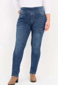 Cellbes of Sweden Stretchiga jeggings med hög resårmidja Elin Mellanblå / Denim Clearance
