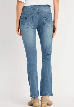 Cellbes of Sweden Stretchjeans med bootcut Mellanblå / Denim Outlet