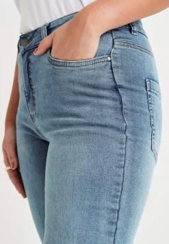 Cellbes of Sweden Stretchjeans med rakt ben - tre längder Linnea Ljusblå / Denim Clearance