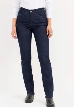 Cellbes of Sweden Stretchjeans med rakt ben - tre längder Linnea Mörk denim / Otvättad Best