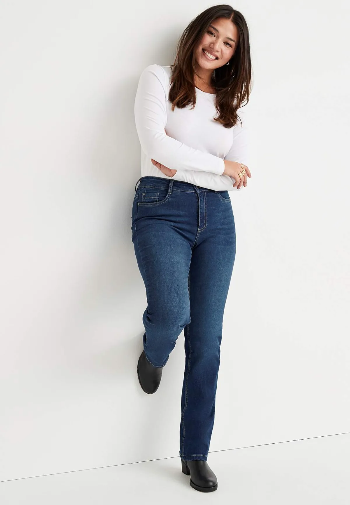 Cellbes of Sweden Stretchjeans med rakt ben - tre längder Linnea Hot