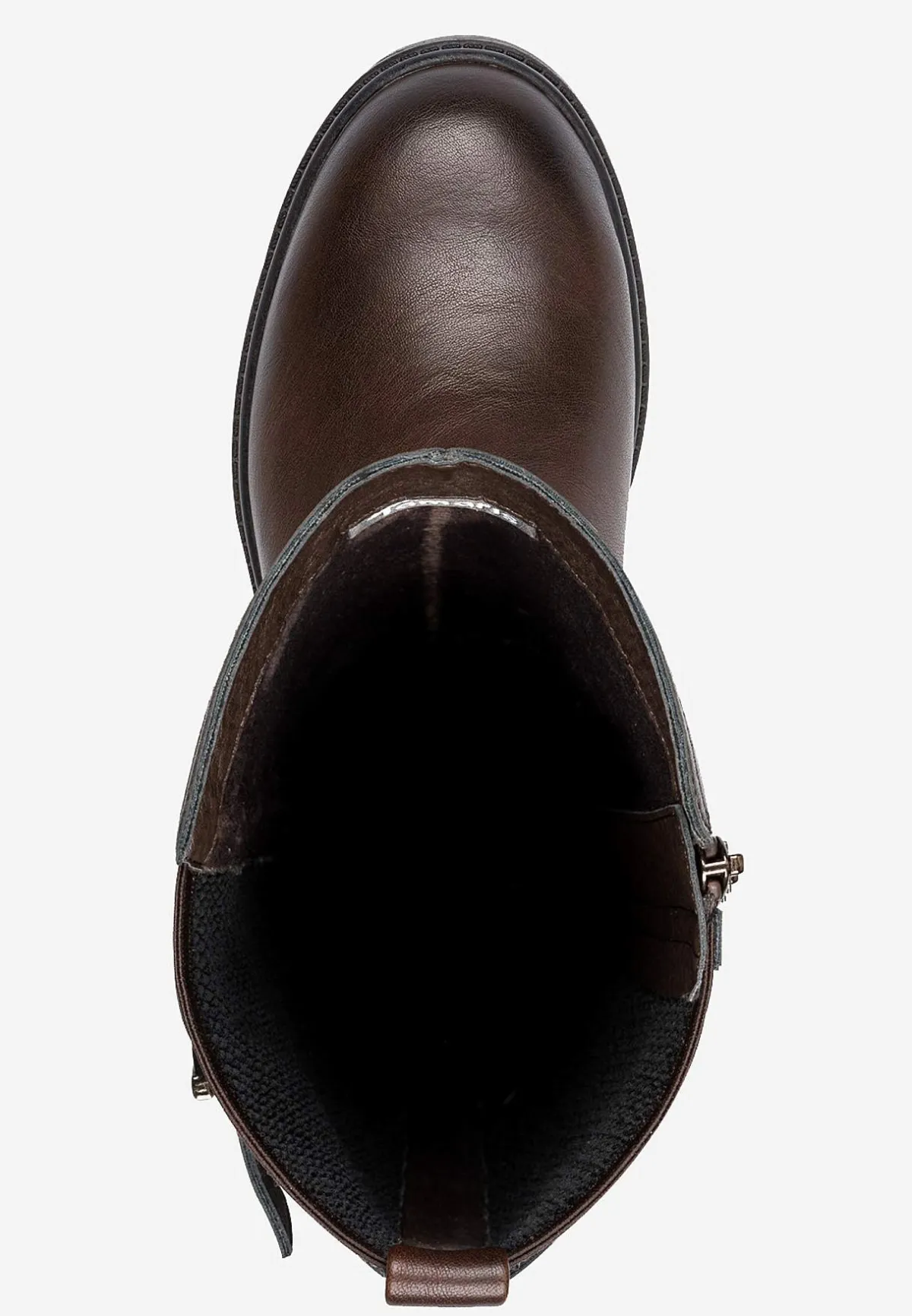 Tamaris Stövel med stretchigt skaft Mörkbrun Outlet