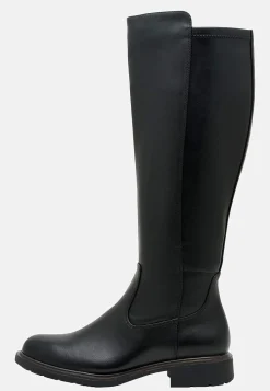 Jana Stövel med stretchigt skaft Svart Best