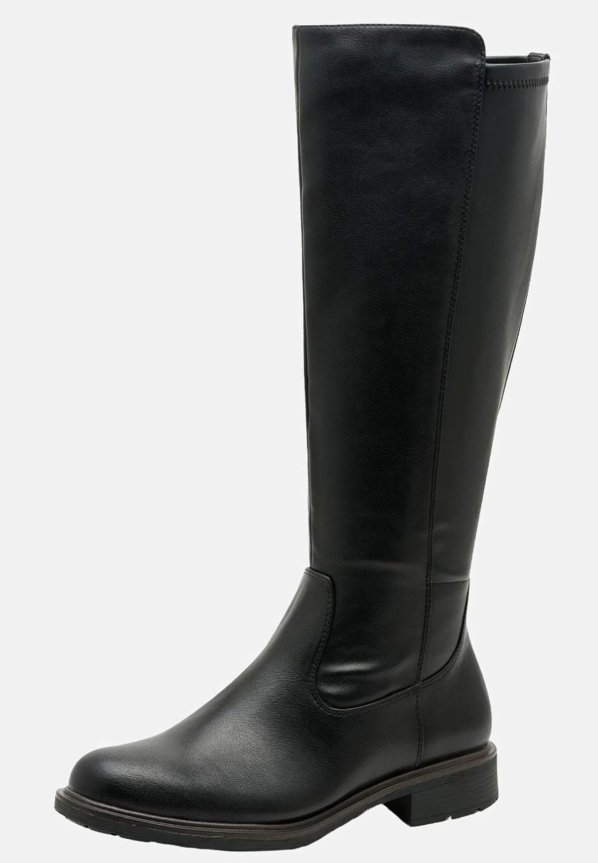 Jana Stövel med stretchigt skaft Svart Best