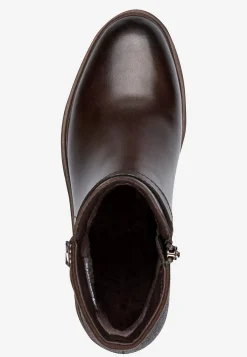 Tamaris Stövlett med remmar vid vristen Mörkbrun Hot