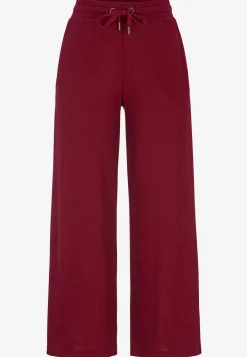 Soyaconcept Supermjuk, bekväm trikåbyxa Vinröd Sale