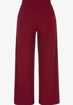 Soyaconcept Supermjuk, bekväm trikåbyxa Vinröd Sale