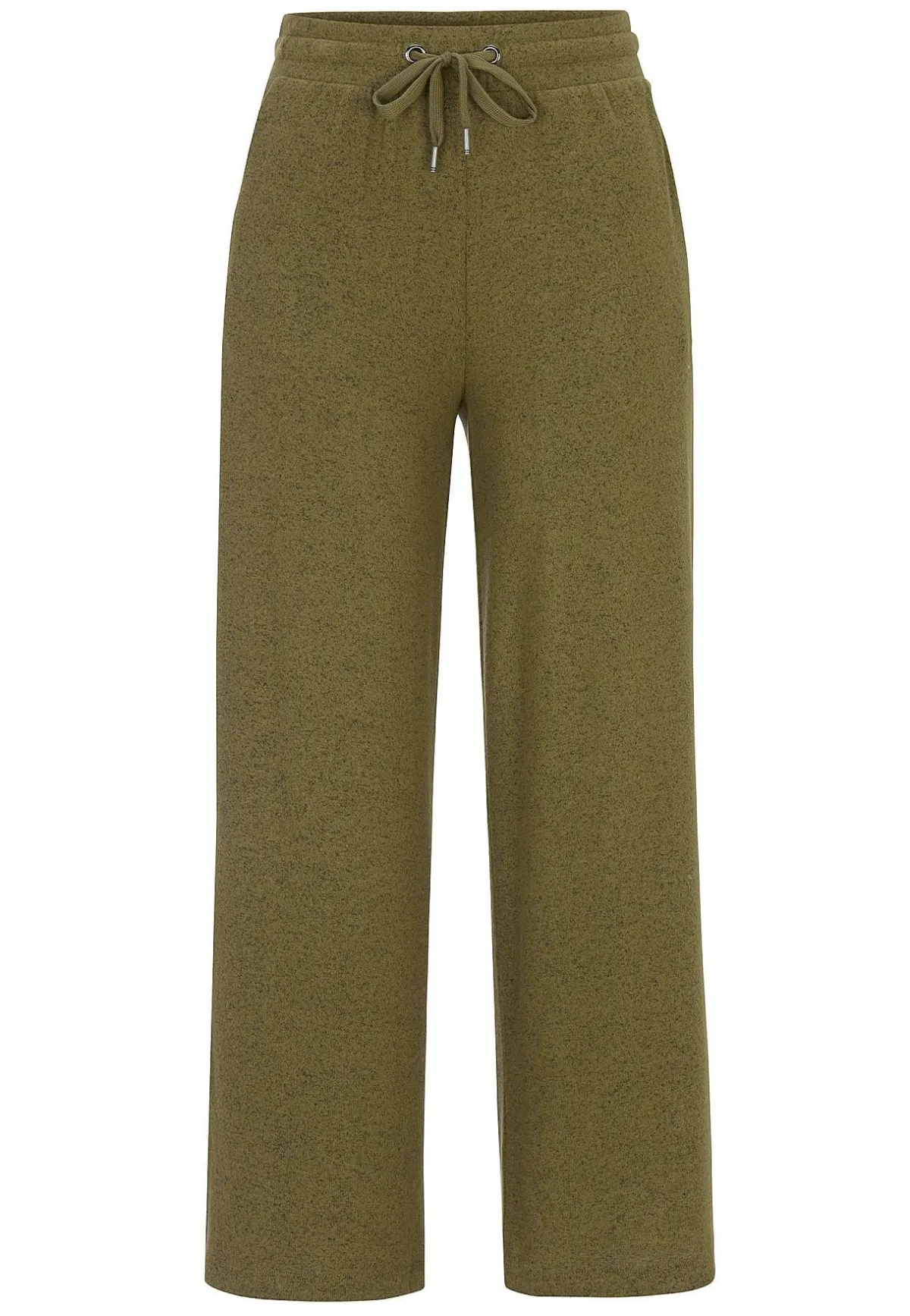 Soyaconcept Supermjuk, bekväm trikåbyxa Olivgrönmelange Sale