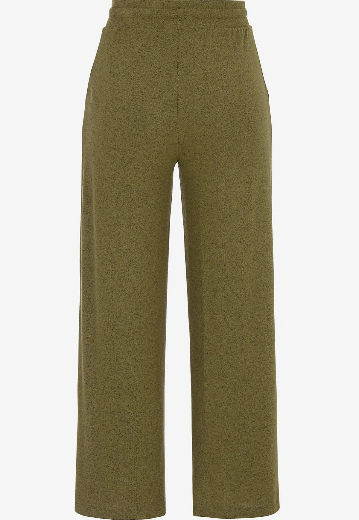 Soyaconcept Supermjuk, bekväm trikåbyxa Olivgrönmelange Sale