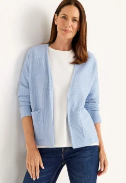 Cellbes of Sweden Supermjuk cardigan med fickor Beata Ljusblå melange Clearance
