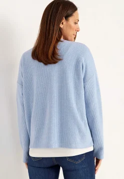 Cellbes of Sweden Supermjuk cardigan med fickor Beata Ljusblå melange Clearance