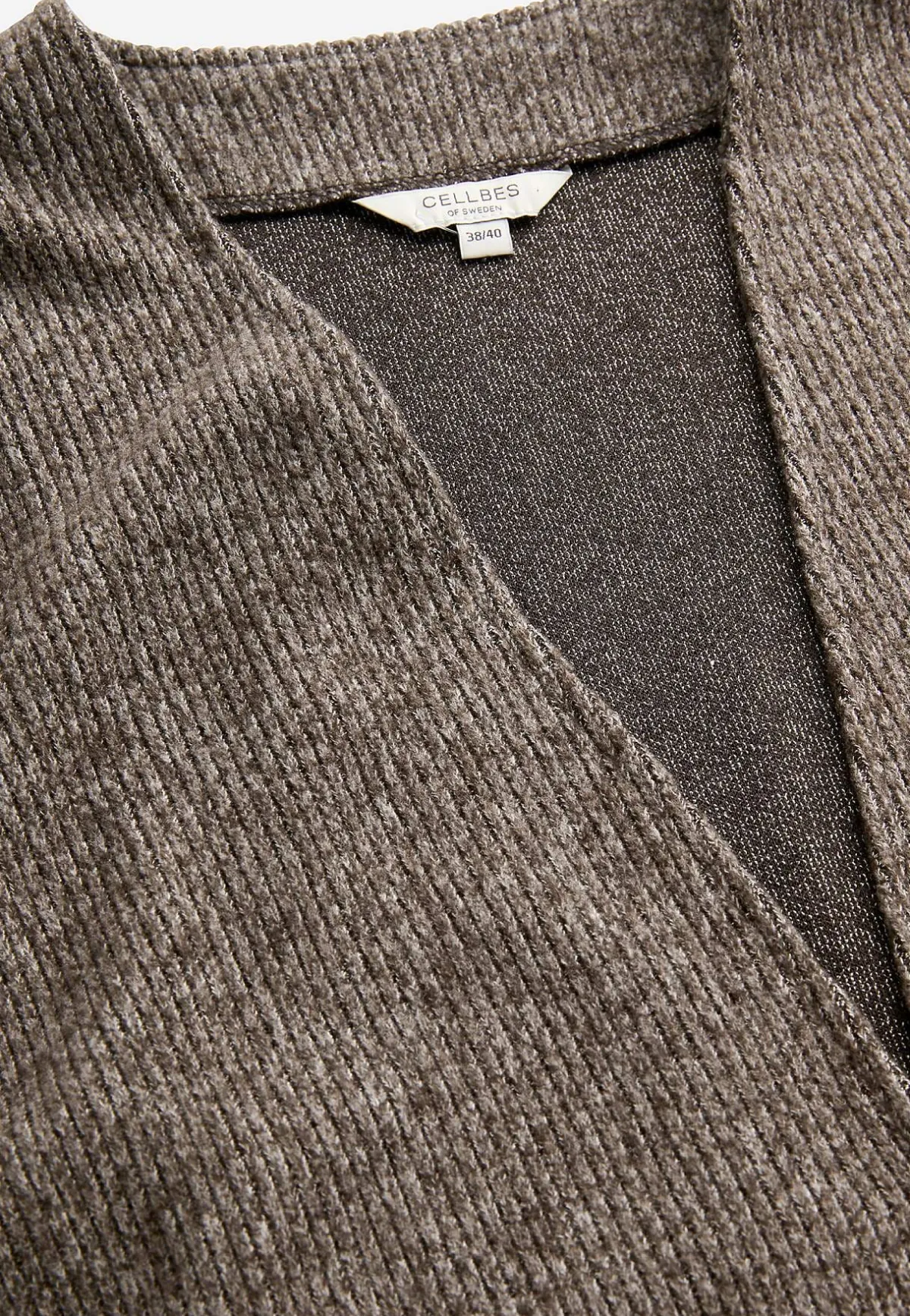 Cellbes of Sweden Supermjuk cardigan med fickor Beata Nougatmelange Best