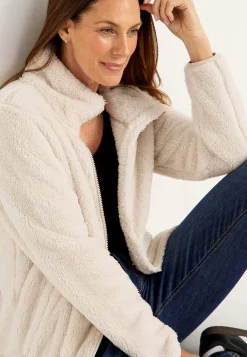 Cellbes of Sweden Supermjuk fleecejacka Offwhite Best