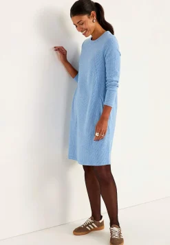 Cellbes of Sweden Supermjuk klänning med fickor Beata Blåmelange Outlet