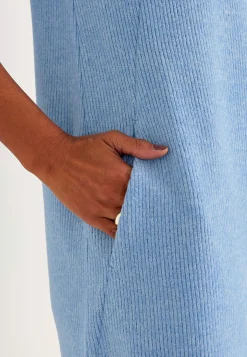 Cellbes of Sweden Supermjuk klänning med fickor Beata Blåmelange Outlet