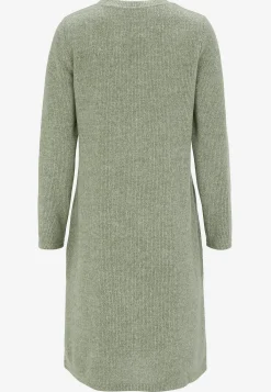 Cellbes of Sweden Supermjuk klänning med fickor Beata Khakigrönmelange Best