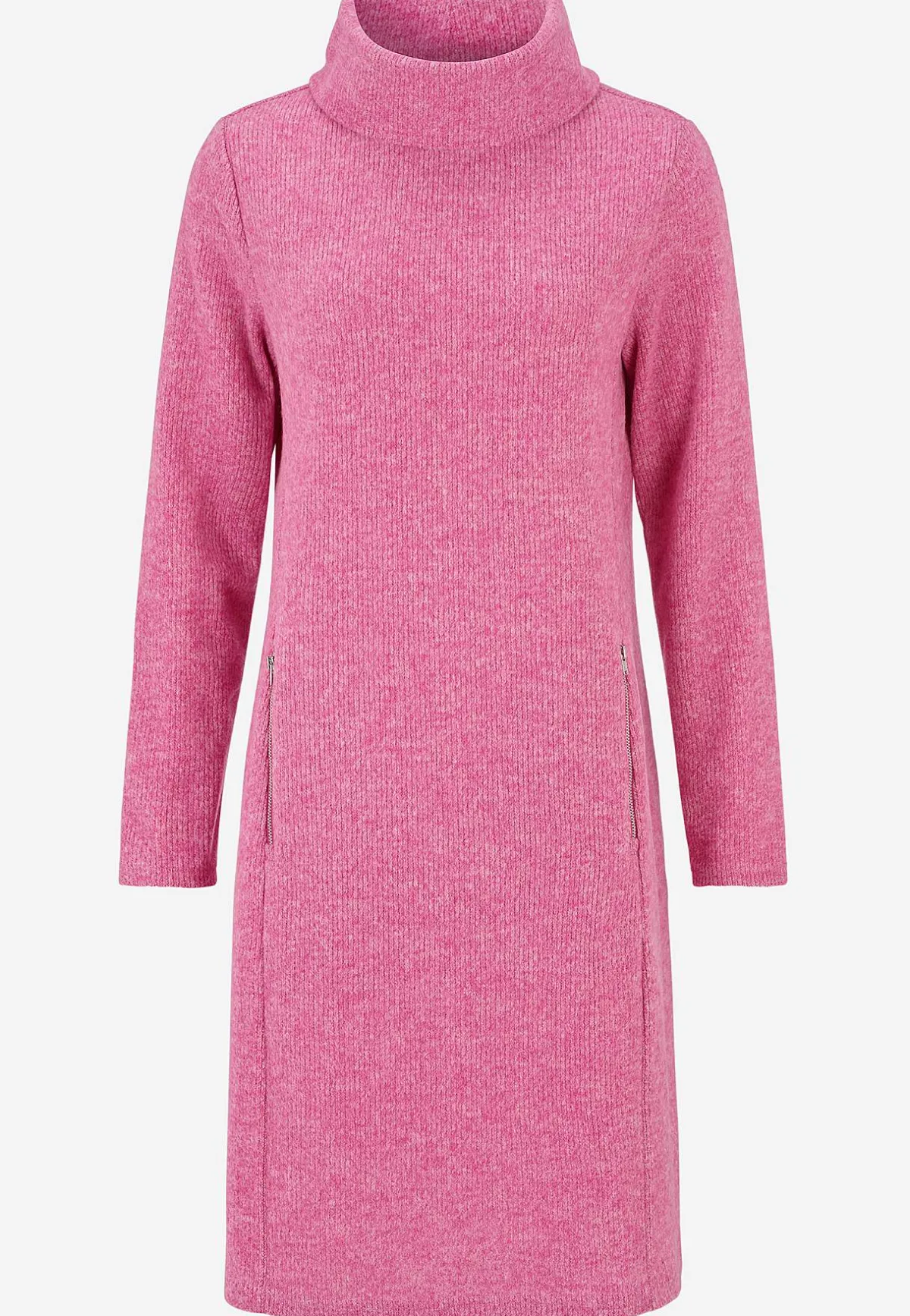 Cellbes of Sweden Supermjuk klänning med krage Beata Cerise melange Hot