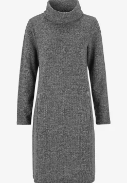 Cellbes of Sweden Supermjuk klänning med krage Beata Gråmelange Discount