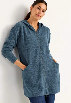 Cellbes of Sweden Supermjuk lång cardigan med fickor Beata Blå / Melerad