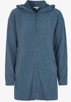 Cellbes of Sweden Supermjuk lång cardigan med fickor Beata Blå / Melerad