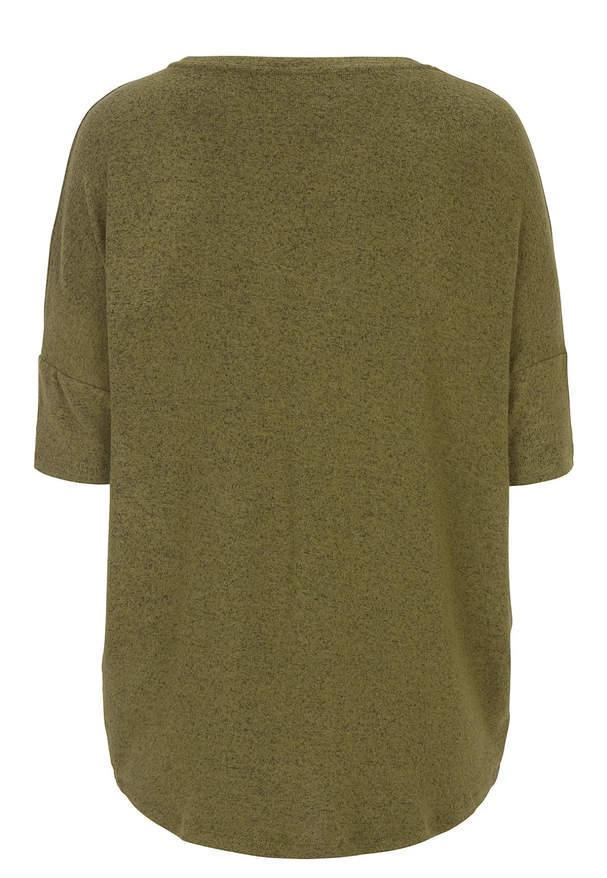 Soyaconcept Supermjuk, melerad trikåtopp Olivgrönmelange