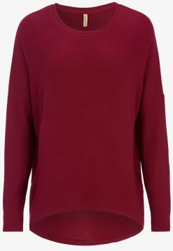 Soyaconcept Supermjuk, melerad trikåtopp Brunmelange Sale