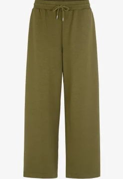 Wasabiconcept Supermjuk trikåbyxa Olivgrön Hot