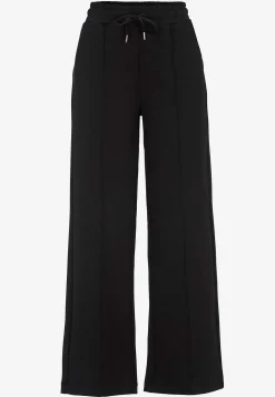 Soyaconcept Supermjuk trikåbyxa med sydda pressveck Outlet