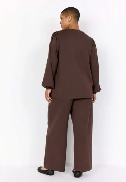 Wasabiconcept Supermjuk trikåtopp Brun Discount