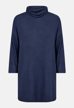 Soyaconcept Supermjuk trikåtunika Vinröd Clearance