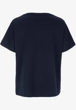 Soyaconcept Supermjuk t-shirt med tryck Marin New